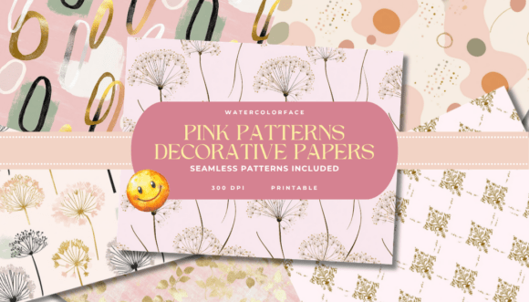 Download Pink Seamless Patterns and Papers - Paper Collection