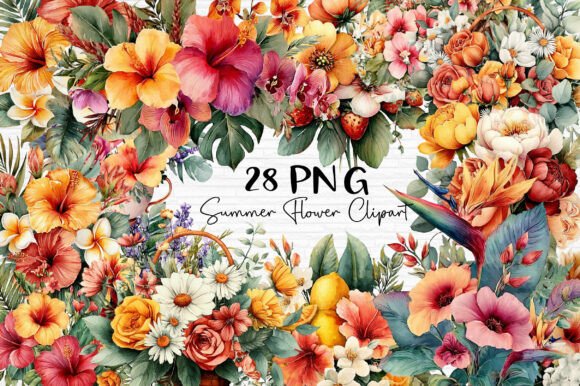Download Summer Flower Clipart PNG - Flower clipart png Collection