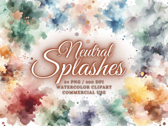 Download Splashes Splatter Brushstroke Background - Splash Collection
