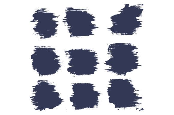 Download Acrylic Paint Splash Brush Stroke Set - Splash Collection