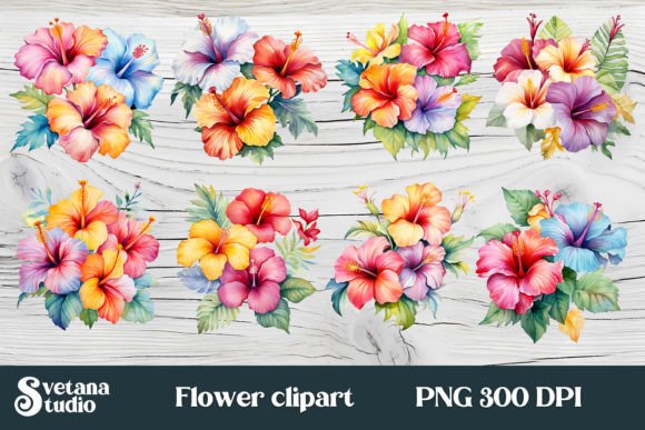 Download Hibiscus Tropical Flower Clipart PNG - Flower clipart png Collection