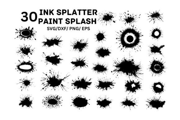 Download Ink Splatter Svg, Paint Splash - Splash Collection
