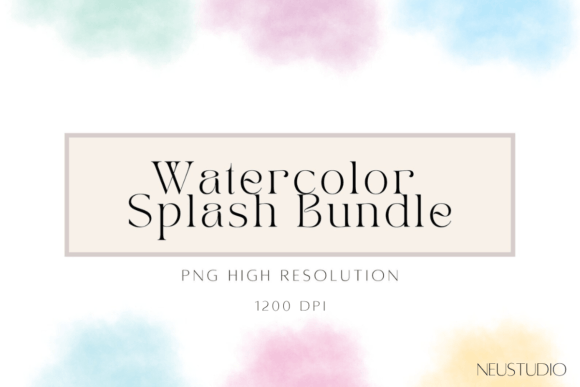 Download Pastel Watercolor Splash Clipart - Splash Collection