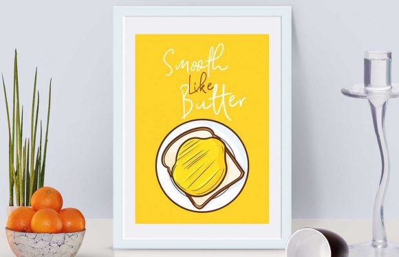 Download Smooth Like Butter Wall Art - Smooth Collection