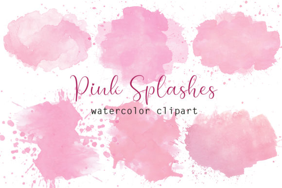 Download Splash Pink  Brush Stroke Clipart - Splash Collection