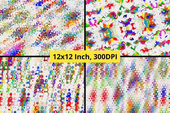 Download Modern Shapes Digital Paper - Paper Collection