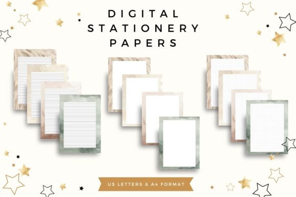 Download Earth Tones Stationery Papers - Paper Collection