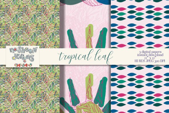 Download Leaf and Plant Pattern Abstract Papers - Paper Collection
